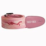 Daisy Rock Guitar Strap, Pink Camo