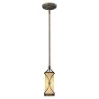 Minka Lavery Atterbury Flax Bronze Mini Pendant