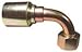 Imperial U Series 93246 Coll-o-crimp High Pressure Hose End, 1/2"x5/8"