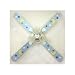 Ceiling Fan: Moon & Stars - Blue