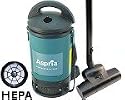 Aspria 93-5113 Bruno Turbo Backpack HEPA Backpack Vacuum