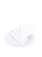 Bottega Tessile Set Servilleta 4 Uds. (Blanco)