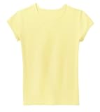 NEW District Threads - Ladies Crewneck Tee Sunlight-S