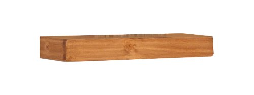 Ambientehome 57063 Wandbord Donez Kiefer massiv antik gewachst T/B/H 20 x 50 x 6.5 cm