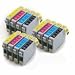 3 SETS OF T0715 ( T0711 T0712 T0713 T0714 ) Compatible Ink Cartridges for Epson Stylus SX318