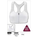Champion Double Dry Zip-Front Sports Bra at Champion