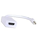 8" Mini DisplayPort (M) to HDMI (F) Adapter w/HDCP Support - Connect a HDMI Display to Your Apple Notebook!