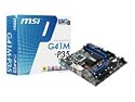 MSI Mainboard G41M-P35 Intel G41 ICH7 Sockel 775 DDR3 Speicher PCI-e Mini ATX