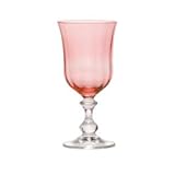 By Mikasa-French Countryside Pink Collection Goblet 15Oz