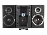 Sharp XL-DK 257 NH Kompaktanlage (CD/WMA/MP3-Player, UKW-/MW-Tuner, 2-Wege Lautsprecher, Apple iPod-Docking) schwarz