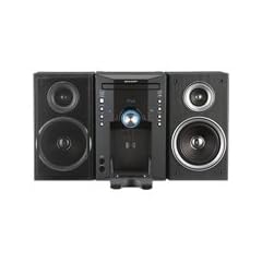 Sharp XL-DK 257 NH Kompaktanlage (CD/WMA/MP3-Player, UKW-/MW-Tuner, 2-Wege Lautsprecher, Apple iPod-Docking) schwarz