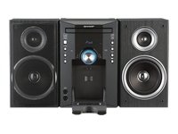 Sharp XL-DK 257 NH Kompaktanlage (CD/WMA/MP3-Player, UKW-/MW-Tuner, 2-Wege Lautsprecher, Apple iPod-Docking) schwarz Sharp XL-DK 257 NH Kompaktanlage (CD/WMA/MP3-Player, UKW-/MW-Tuner, 2-Wege Lautsprecher, Apple iPod-Docking) schwarz