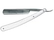 Dovo Carbon Steel Half Hollow Best Quality Razor, 5/8" White Handle