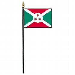 Republic of Burundi Miniature Flag