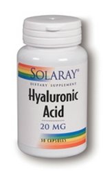 Hyaluronic Acid 20 mg 60 Caps Solaray
