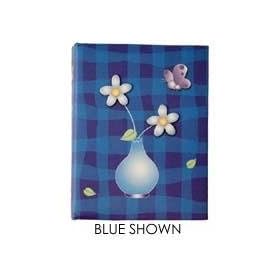 Kleer-Vu Photo Brag Book Album with Hard Cover, Kate Summer Collection, Green, Holds 36 4 x 6 Photos, 1 Per Page.