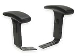 Dakota Designs 1FAV8 T Bar Arm Rest, Black, Includes a Pair