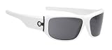 Spy Optic Lacrosse White Frame Grey Lens Sunglasses by Spy Optic