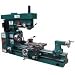 Bolton Tools Combo Lathe Mill Drill 12" X 30", Separate Lathe & Mill Motors 3/4 Hp Each,110v or 220v, Without Stand Similar Machines Don't Allow for Usage of Both Lathe & Mill Operation At the Same Time