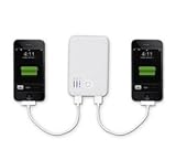 Superb Choice Dual-Port External Battery Pack and Charger (White Color) 500 ....