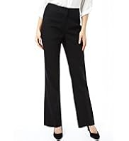 Linen Blend Jet Pocket Bootleg Trousers
