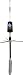Wilson Electronics RV / Trucker Dual Band Spring-Mount Cellular Antenna 301133