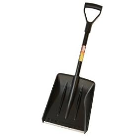 METAL SNOW SHOVEL MUCK MUCKING OUT SCOOP SCRAPPER 83CM LIGHTWEIGHT