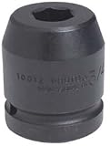 Stanley Proto J10066 6 Point 1 Drive Impact Socket, 4-1/8