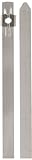 BAND-IT AS2139 Tie-Lok 304 Stainless Steel Cable Tie, 1/4 Width, 22.5 Length, 6 Maximum Diameter, 10