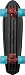 Globe: Bantam Mash Ups Skateboard - Black / Red / Clear Horizon