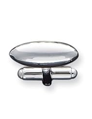 Sterling Silver Football Shaped Cuff Links