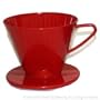 Plastic Filter Cone #2 Medium Coffee Maker Black or Red