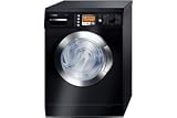 Bosch WVD2452BGB - Exxcel 1200 Spin Washer Dryer in Black