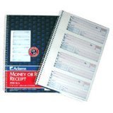 Cardinal Brands, Inc - TC1182 - Cardinal Adams Wire Bound Money/Rent Receipt Books
