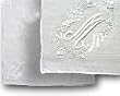 Embroidered Initial Handkerchief Most Initials Available