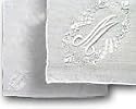Embroidered Initial Handkerchief Most Initials Available