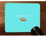 Popular Just Keep Swimming Quote Desktop Office Silicone Mouse Pad