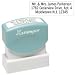 Stamp,Custom Made, Pre Inked, Impression 1-9/16 Diameter (SHAN53)