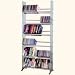 TransDeco TD119S Frosted Tempered Glass Rack Multimedia Storage,