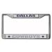 Dallas Cowboys License Plate Chrome Frame