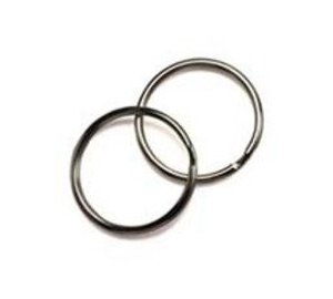 Childrens Toyshop  Computer : Stephens Keyring Replacement Split Rings Pack of 100 RS790556