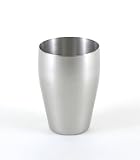StainlessLUX 73260 Brilliant Stainless Steel Small Drinking Glass / Small Tumbler (8 Oz.) - Quality Drinkware for Your Enjoyment