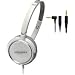Audio Technica ATH-FC700A Portable Headphones with 40mm Neodymium Drivers, White