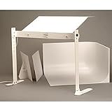 MyStudio® MS20 Professional Tabletop Photo Studio Kit w/ 5000K Continuous Lighting for Product Photography, 20x20x12 inches