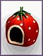 Strawberry Pet Bed, Large