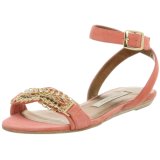 Cynthia Vincent Women's Lindsey Ankle Strap Flat Sandal