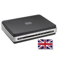 D-Link DSL-2542B ADSL Wired Modem Router - ADSL2+ Router with 4 Port 10/100 Switch (Annex A)