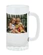 Custom Frosted Glass Stein - Photo Beer Stein - 16 oz. - Create the Perfect Stein From Your Favorite Photo