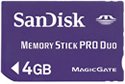 Sandisk Memory Stick Pro Duo 4GB