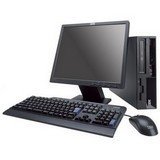 Lenovo ThinkCentre M57 6072 - SFF - 1 x Core 2 Duo E6550 / 2.33 GHz - RAM 1 GB - HDD 1 x 80 GB - CD-RW / DVD - GMA 3100 - Gigabit Ethernet - Vista Business - Monitor : none - Microsoft Office Ready ( 6072A5U )
